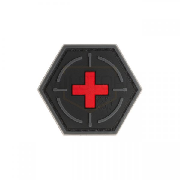 JTG Tactical Medic Rubber Patch - Blackmedic