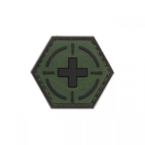 JTG Tactical Medic Rubber Patch - Forest