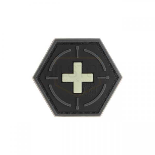 JTG Tactical Medic Rubber Patch - Glow in the Dark