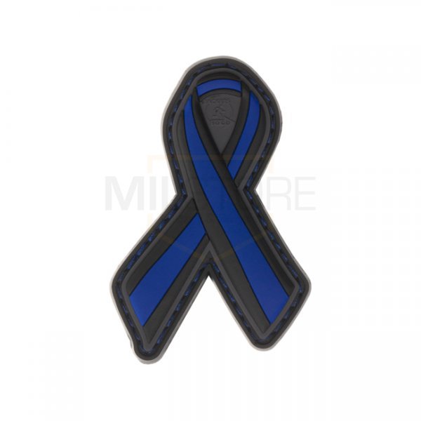 JTG Thin Blue Line Ribbon Rubber Patch - Color