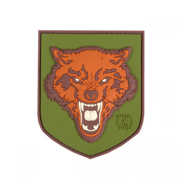 JTG Wolf Shield Rubber Patch - Color