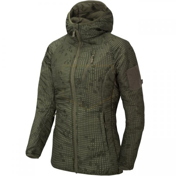 Helikon Women's Wolfhound Hoodie Jacket - Desert Night Camo - 3XL