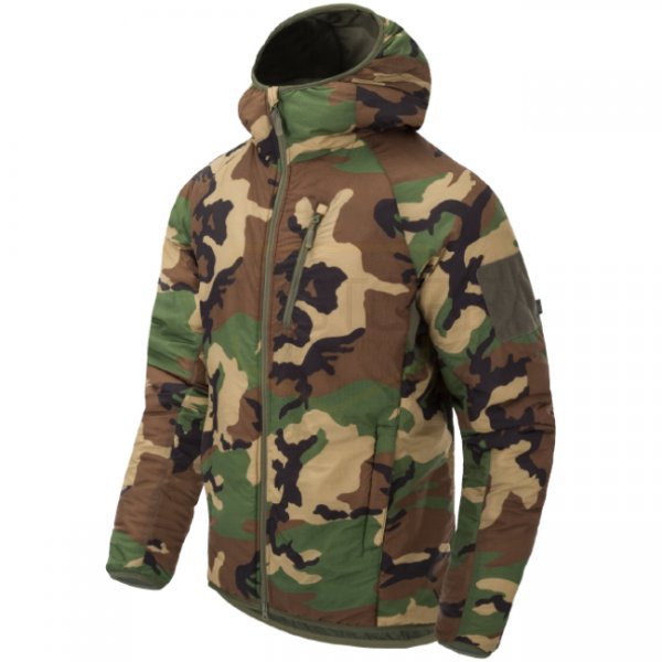 Helikon Wolfhound Climashield Hoodie - US Woodland - S