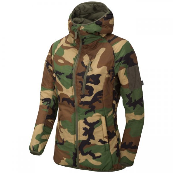 Helikon-Tex Women's Wolfhound Hoodie Jacket - US Woodland - 3XL