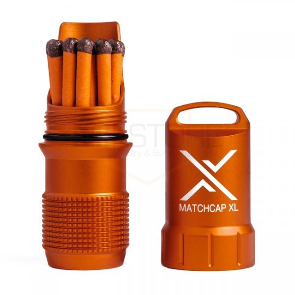 Exotac Matchcap XL Case - Orange