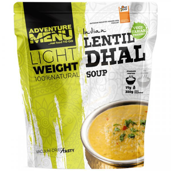 Adventure Menu LIGHTWEIGHT Lentil Dhal - Standard