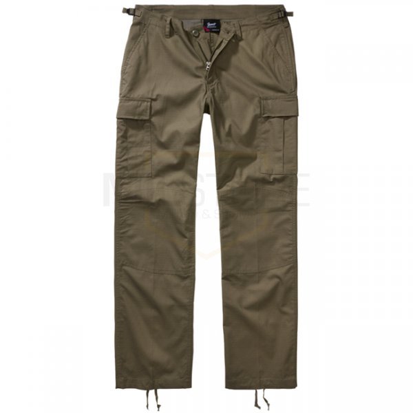 Brandit Ladies BDU Ripstop Trousers - Olive - 27