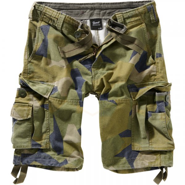 Brandit Vintage Classic Shorts - Swedisch Camo M90 - M