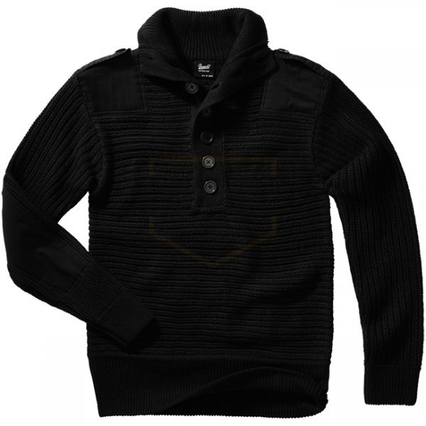 Brandit Alpin Pullover - Black - 3XL