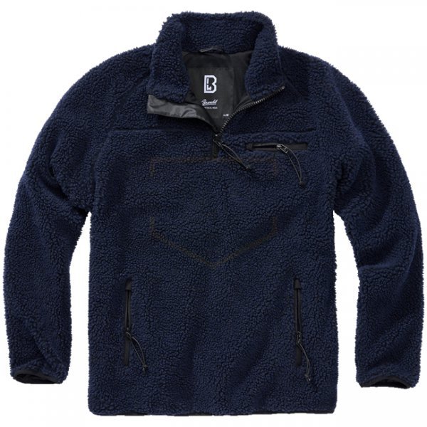 Brandit Teddyfleece Troyer - Navy - L