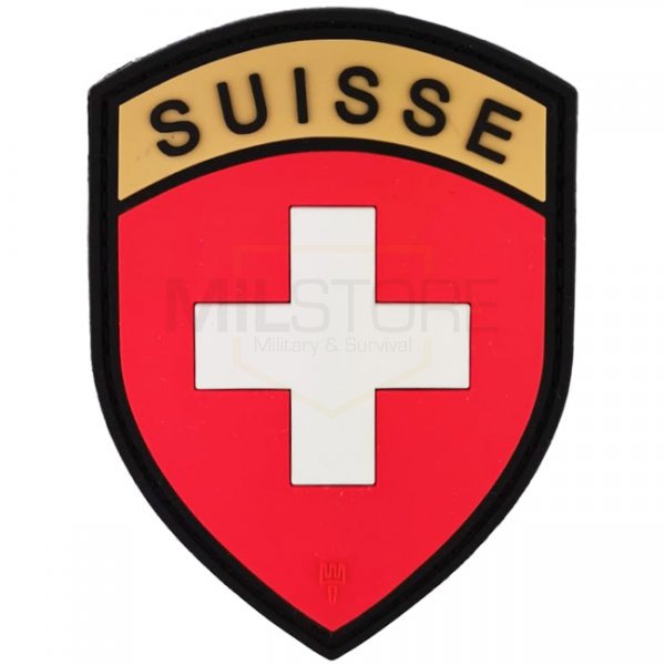 Pitchfork Suisse Shield Patch - Color