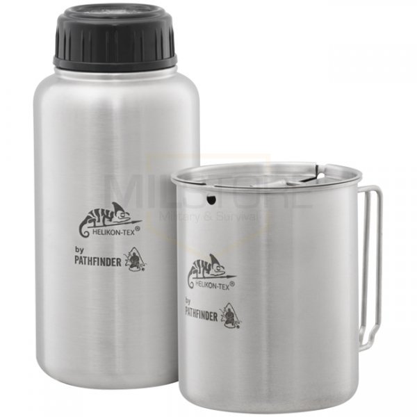 Helikon-Tex PATHFINDER 32oz Stainless Steel Water Bottle & Nesting Cup Set
