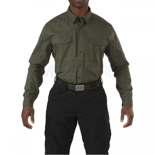 5.11 Stryke Shirt Long Sleeve - TDU Green - 3XL
