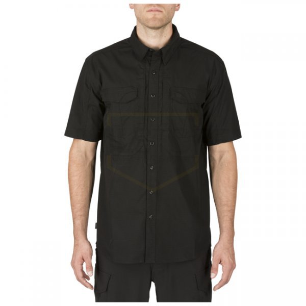 5.11 Stryke Shirt Short Sleeve - Black - 2XL