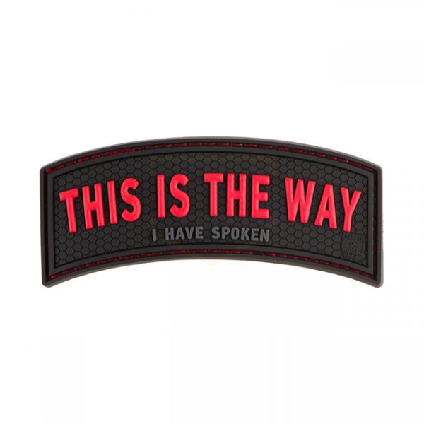 JTG This is the Way Rubber Patch - Color