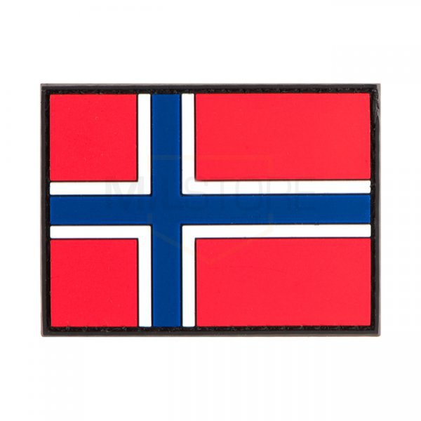 JTG Norway Flag Rubber Patch - Color
