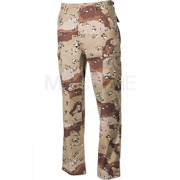 MFH BDU Combat Pants Ripstop - 6-Color Desert - S