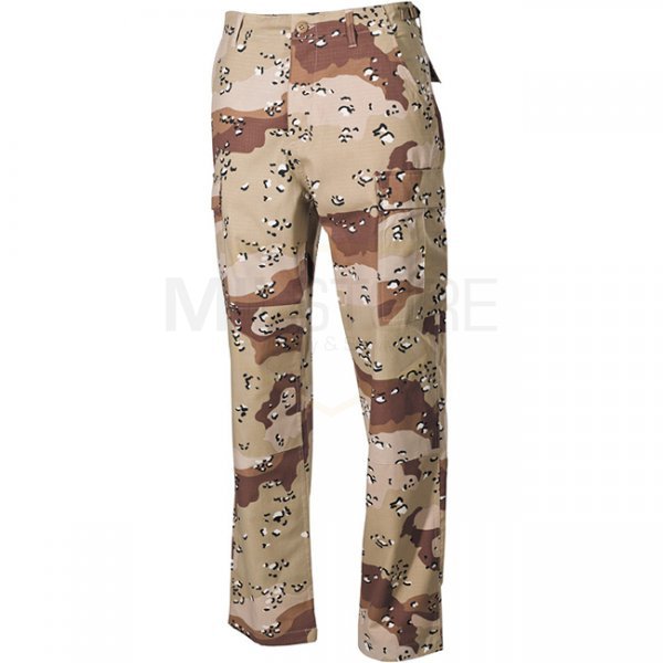 MFH BDU Combat Pants Ripstop - 6-Color Desert - XL