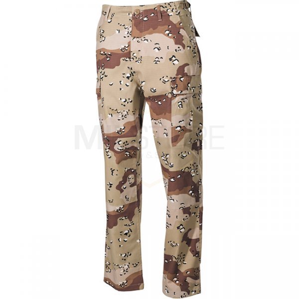 MFH BDU Combat Pants Ripstop - 6-Color Desert - 3XL