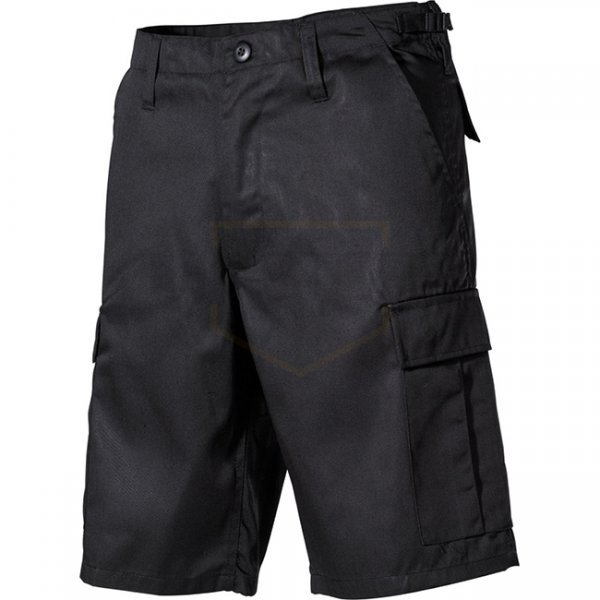 MFH BW Bermuda Shorts Side Pockets - Black - 2XL