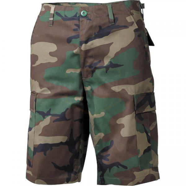 MFH BW Bermuda Shorts Side Pockets  - Woodland - S