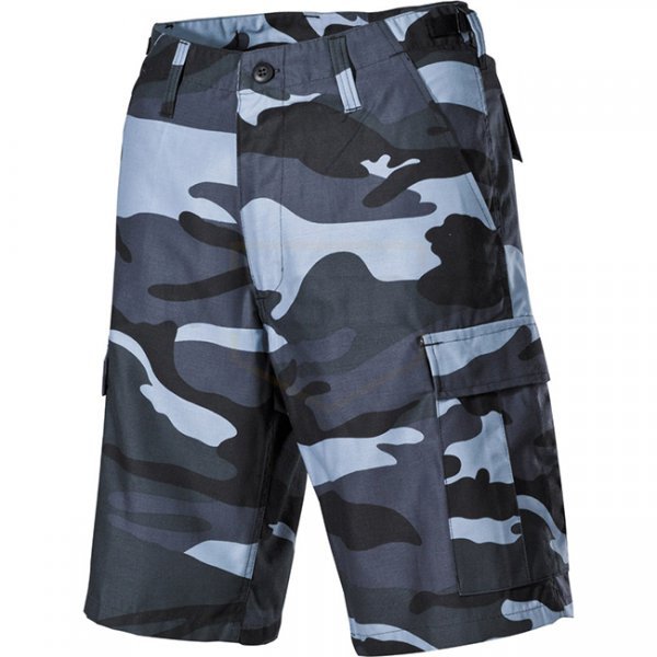 MFH BW Bermuda Shorts Side Pockets - Skyblue - 3XL