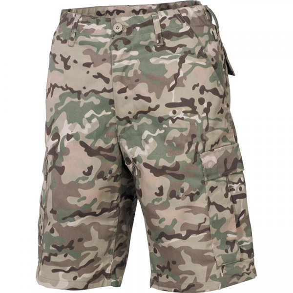 MFH BW Bermuda Shorts Side Pockets - Operation Camo - S