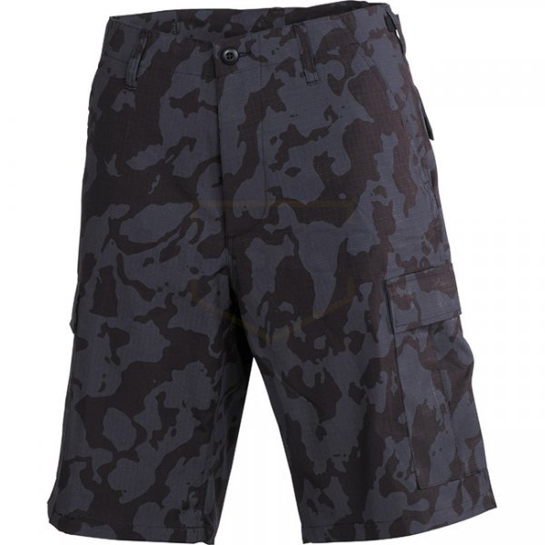 MFH US Bermuda Shorts Ripstop - Night Camo - M