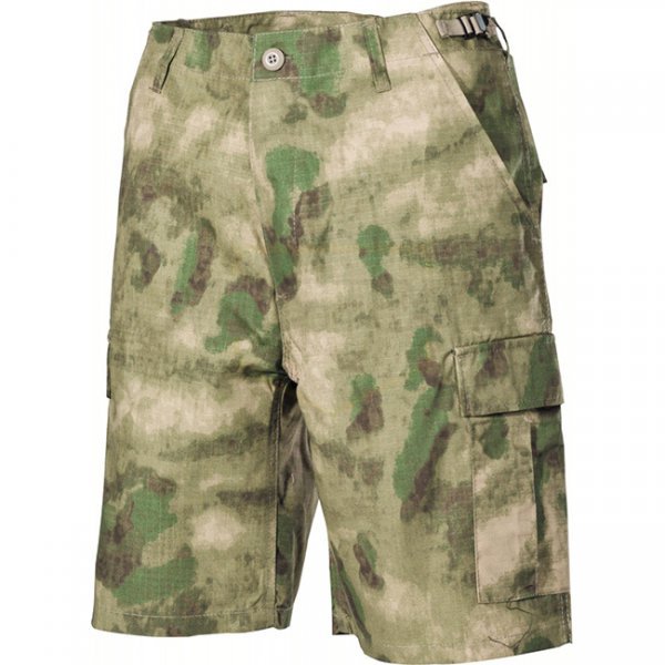 MFH US Bermuda Shorts Ripstop - HDT Camo FG - M