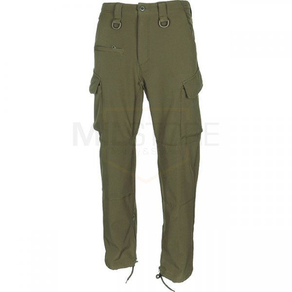 MFH Allround Soft Shell Pants - Olive - M