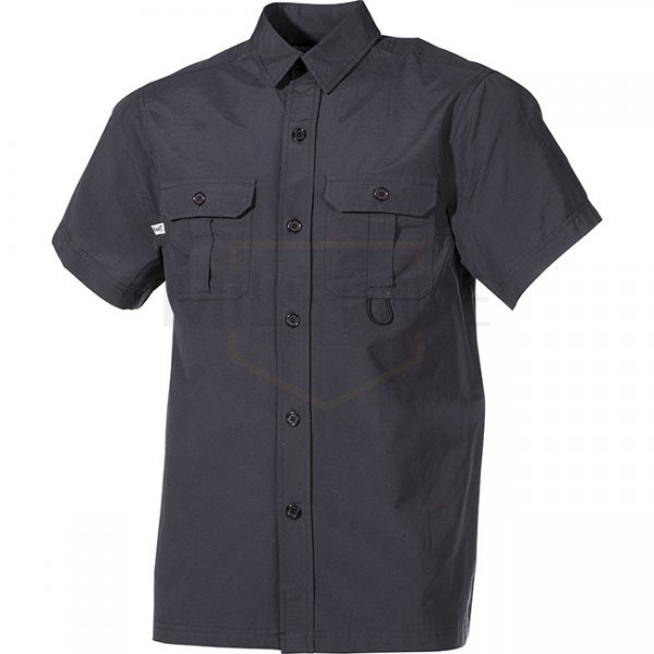 FoxOutdoor Outdoor Shirt Short Sleeve Microfiber - Black - M