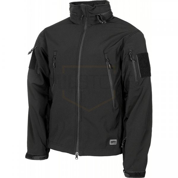 MFHHighDefence SCORPION Soft Shell Jacket - Black - M