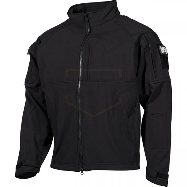 MFHHighDefence LIBERTY Soft Shell Jacket - Black - M