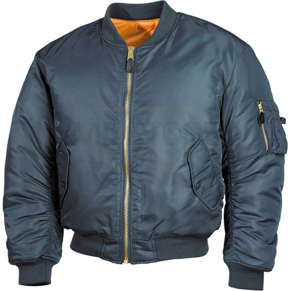 MFH US MA1 Pilot Jacket - Blue - L