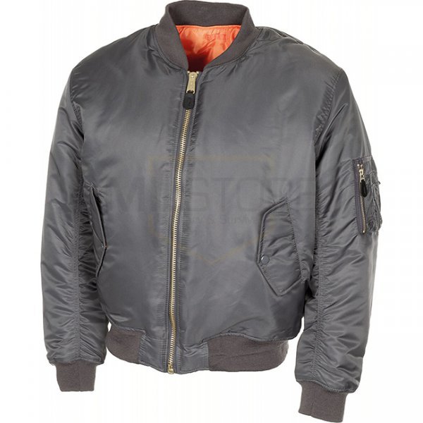 MFH US MA1 Pilot Jacket - Urban Grey - L