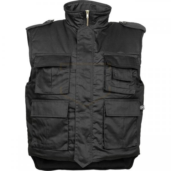 MFH US Quilted Vest RANGER - Black - S