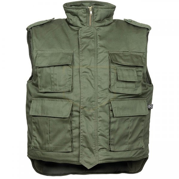 MFH US Quilted Vest RANGER - Olive - 3XL