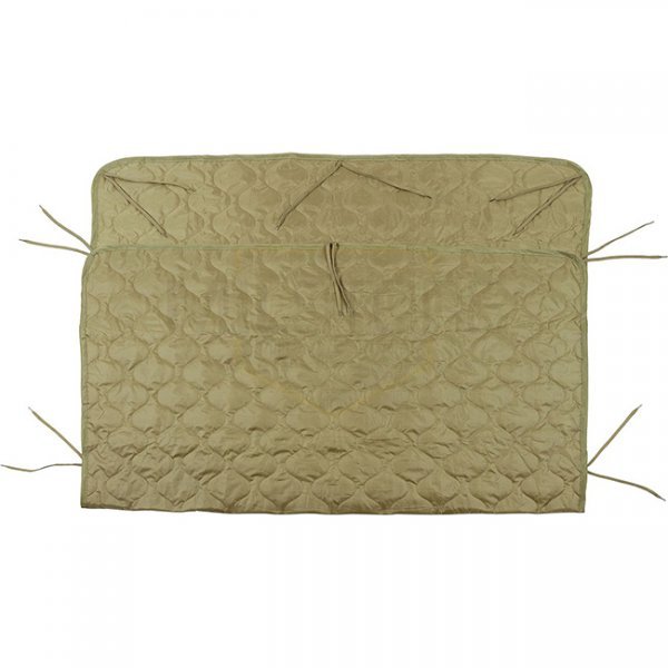 MFH Quilted Poncho Liner - Coyote