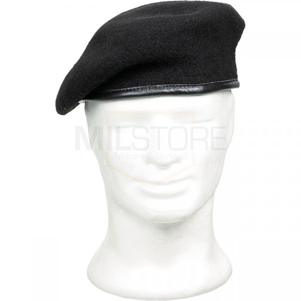 MFH BW Beret - Black - 56