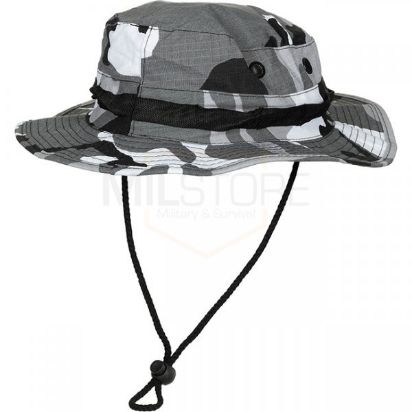 MFH US Boonie Hat Ripstop - Urban Camo - XL