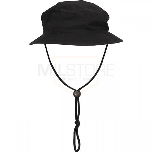 MFH GB Boonie Hat Ripstop - Black - L