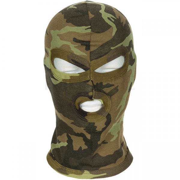 MFH Light Balaclava Three Hole Cotton - M95 CZ Camo