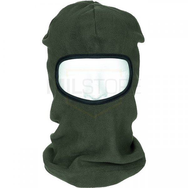 MFH Balaclava One Hole Polyester-Fleece - Olive