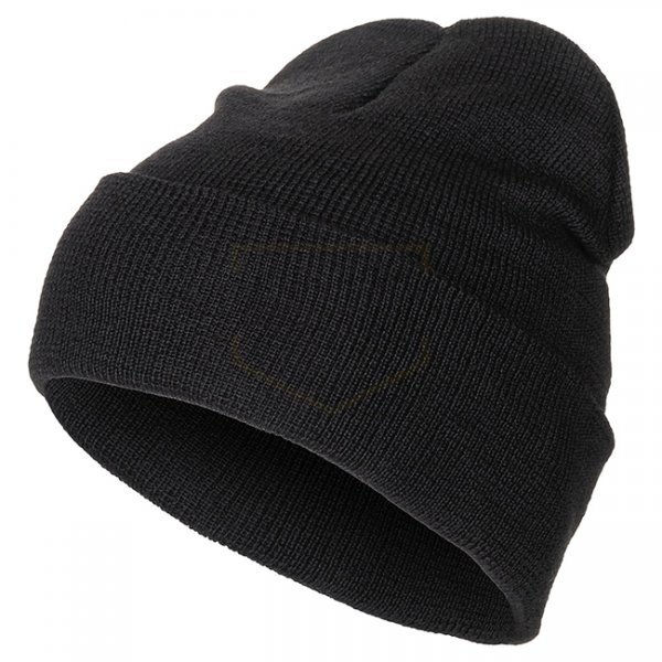 MFH Watch Hat Fine Knit Wool - Black