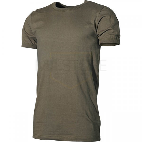 MFH BW Undershirt Short Sleeved - Olive - 5