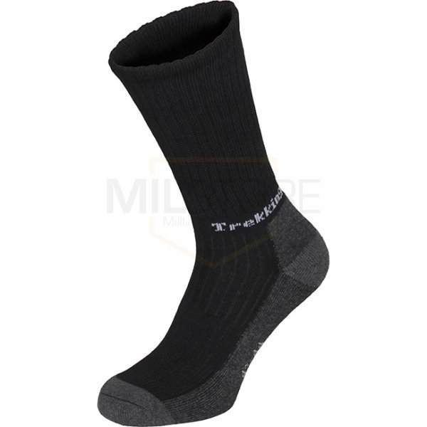 FoxOutdoor Trekking Socks LUSEN Terry Sole - Black - 42-44