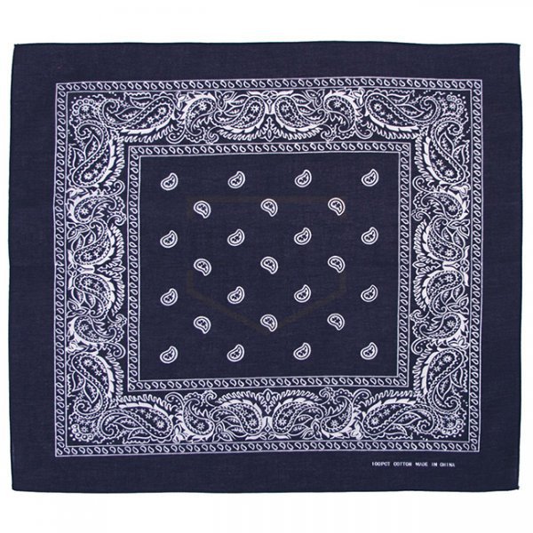 MFH Bandana Cotton 55 x 55 cm - Blue