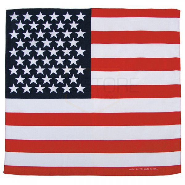 MFH Bandana Cotton 55 x 55 cm - US Flag