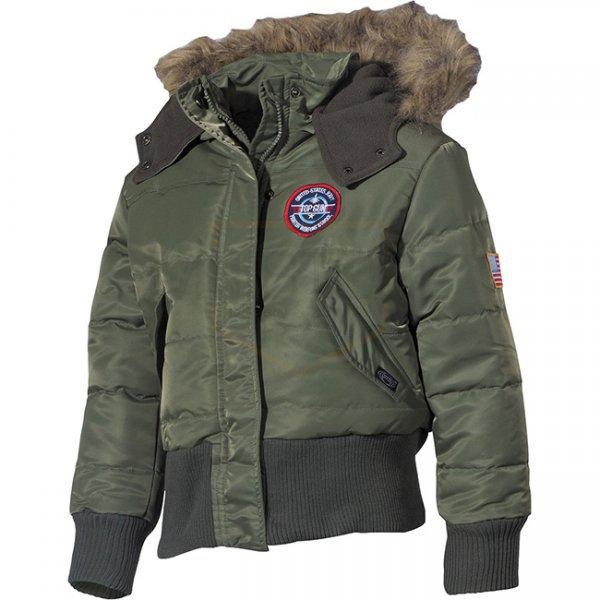 MFH US Kids Polar Jacket N2B - Olive - S