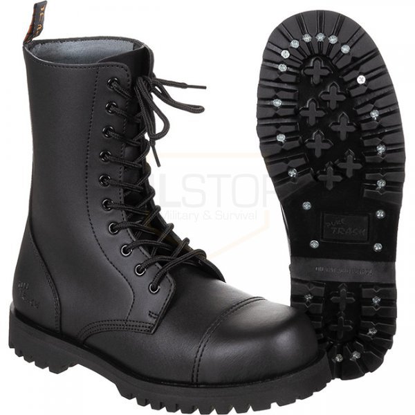 PureTrash Boots 10-Hole Steel Cap - Black - 3